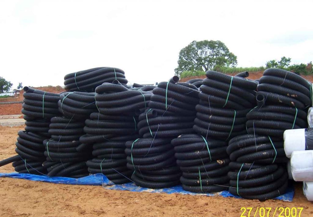 pipa hdpe perforated